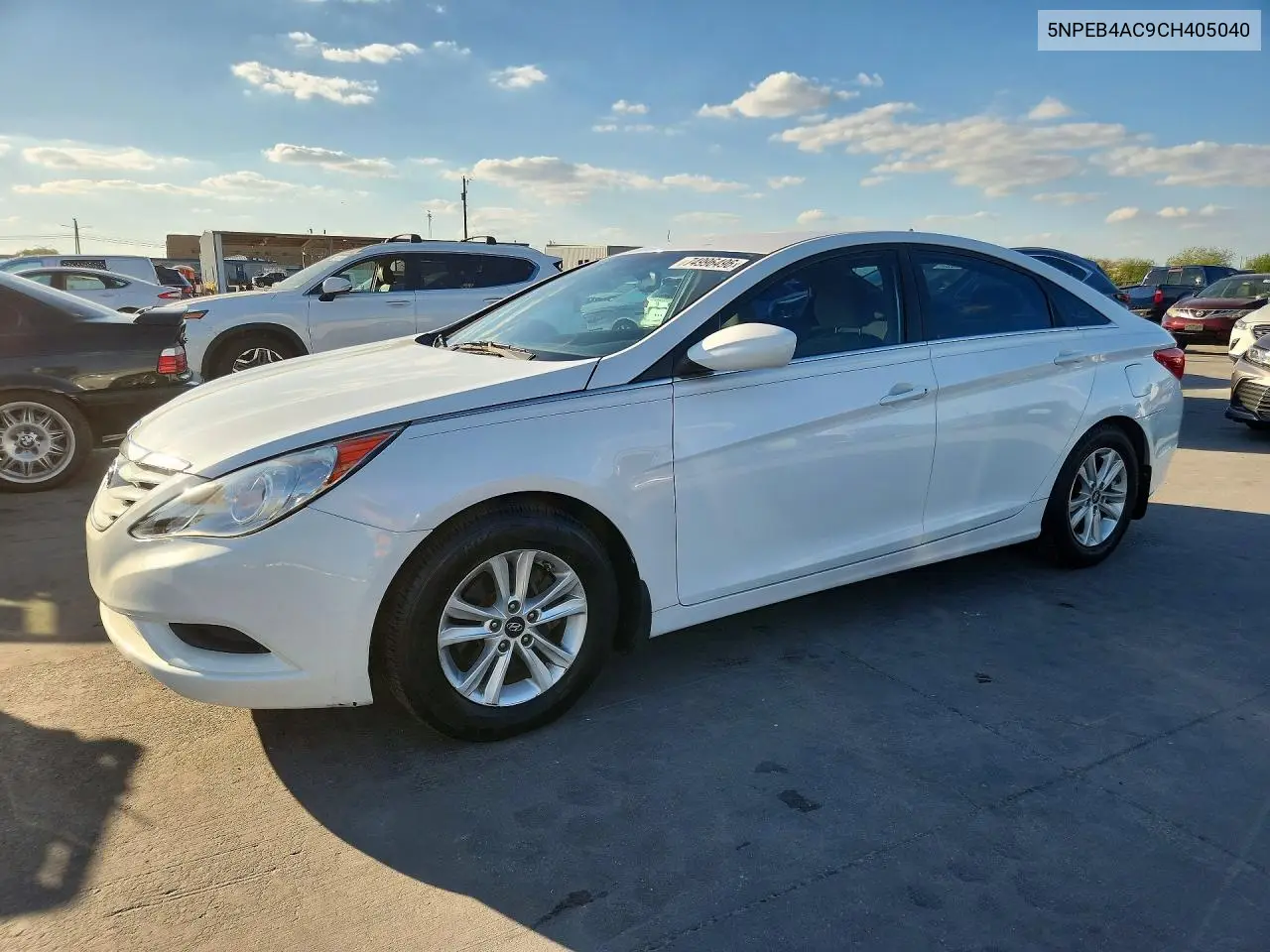 HYUNDAI SONATA 2012, VIN 5NPEB4AC9CH405040