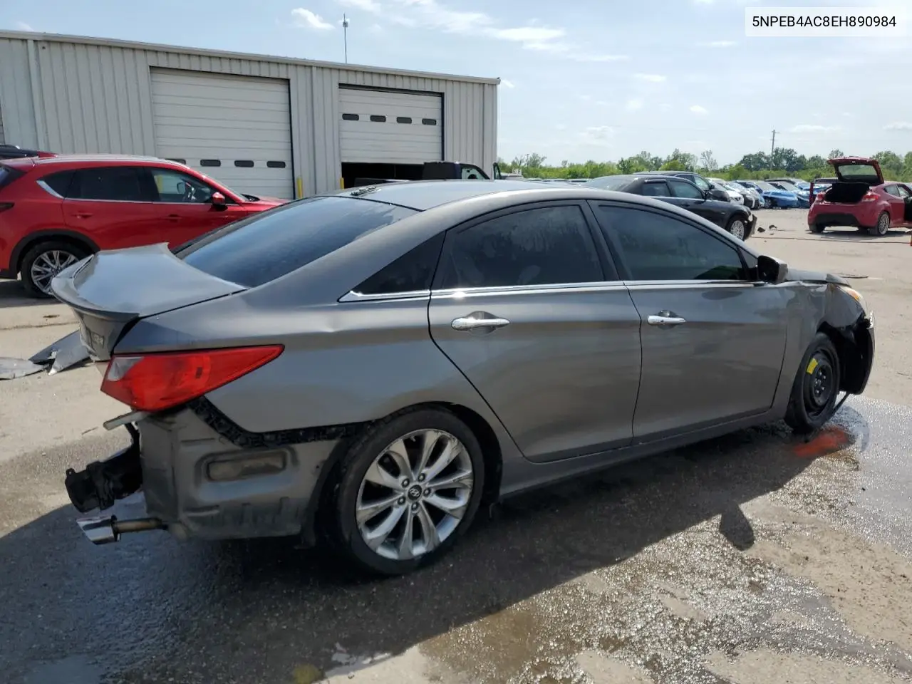 2013 HYUNDAI SONATA VIN 5NPEC4AC3DH718986 — фото 3
