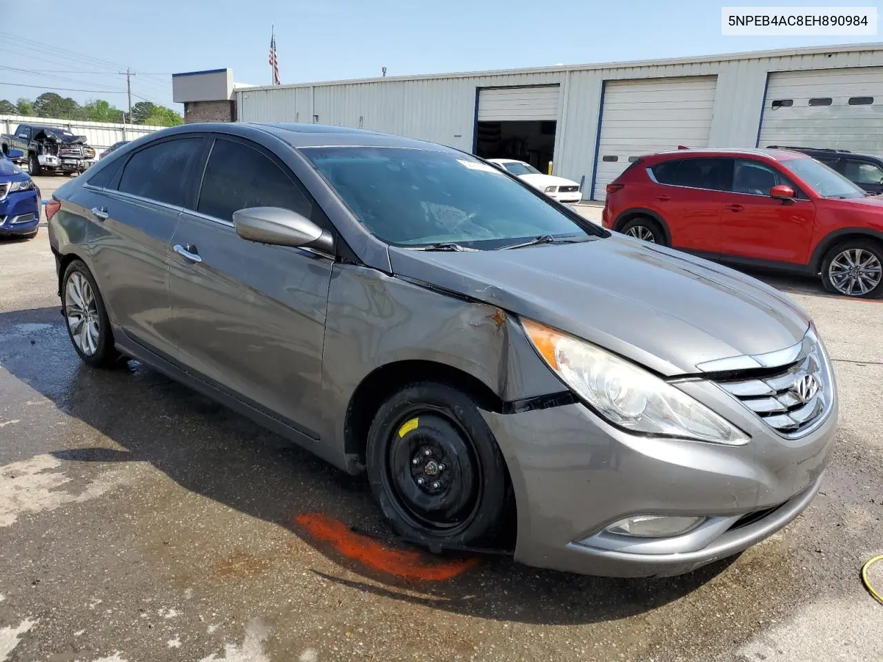 2013 HYUNDAI SONATA VIN 5NPEC4AC3DH718986 — фото 4