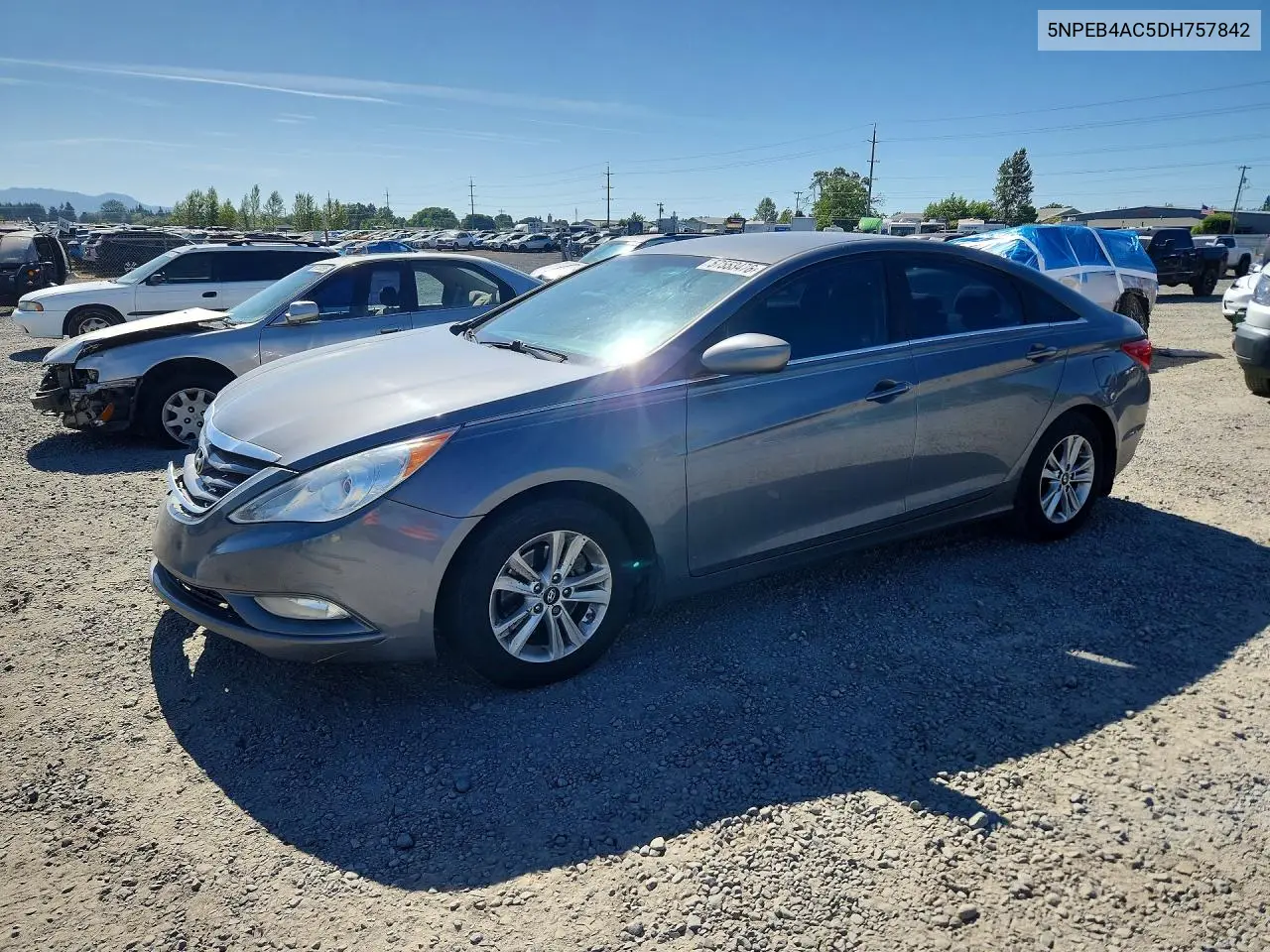 HYUNDAI SONATA 2013, VIN 5NPEB4AC5DH757842