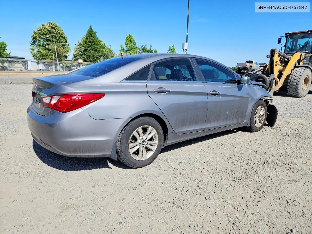 2013 HYUNDAI SONATA VIN 5NPEB4AC5DH757842 — фото 3