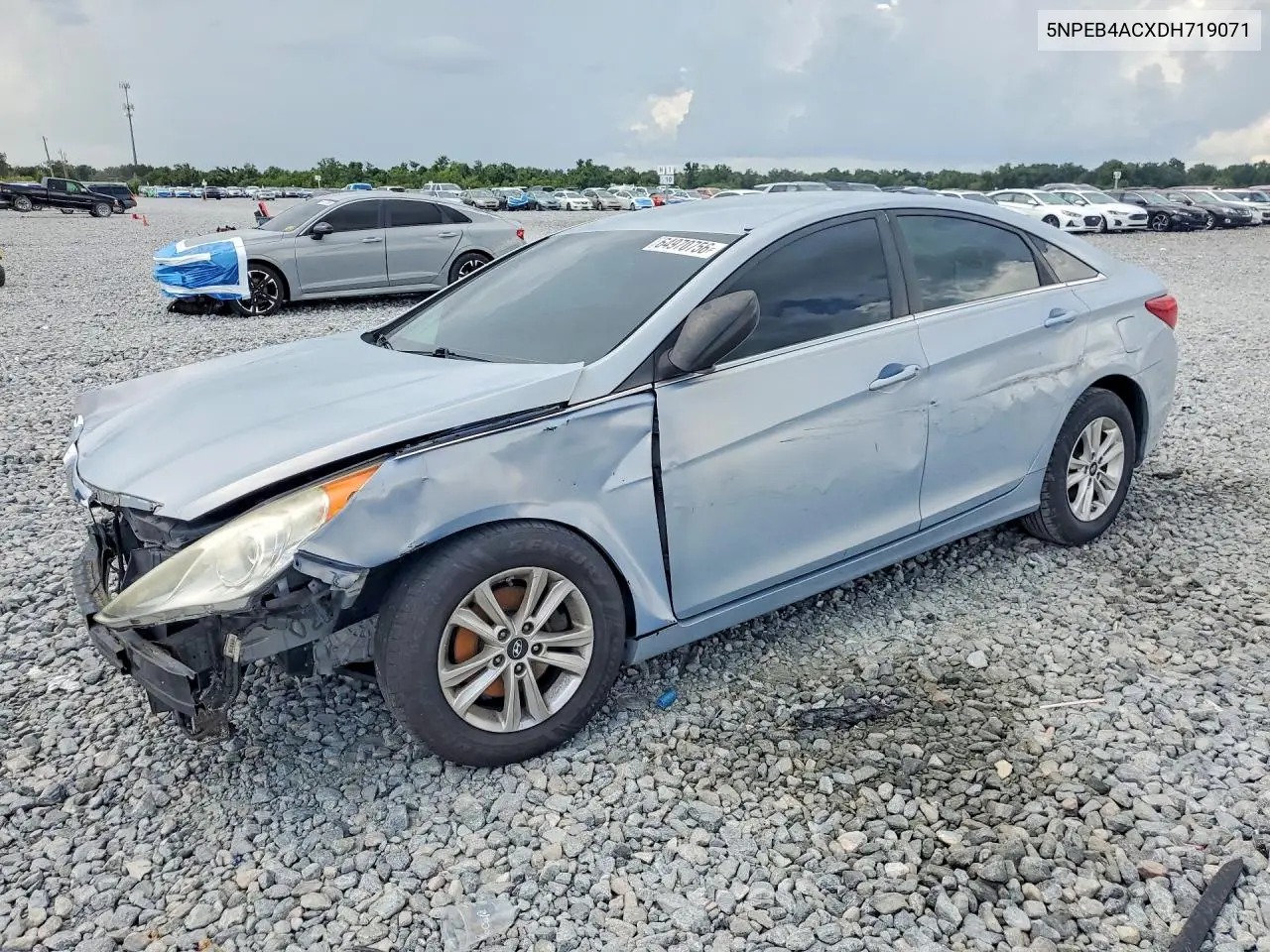 HYUNDAI SONATA 2013, VIN 5NPEB4ACXDH719071