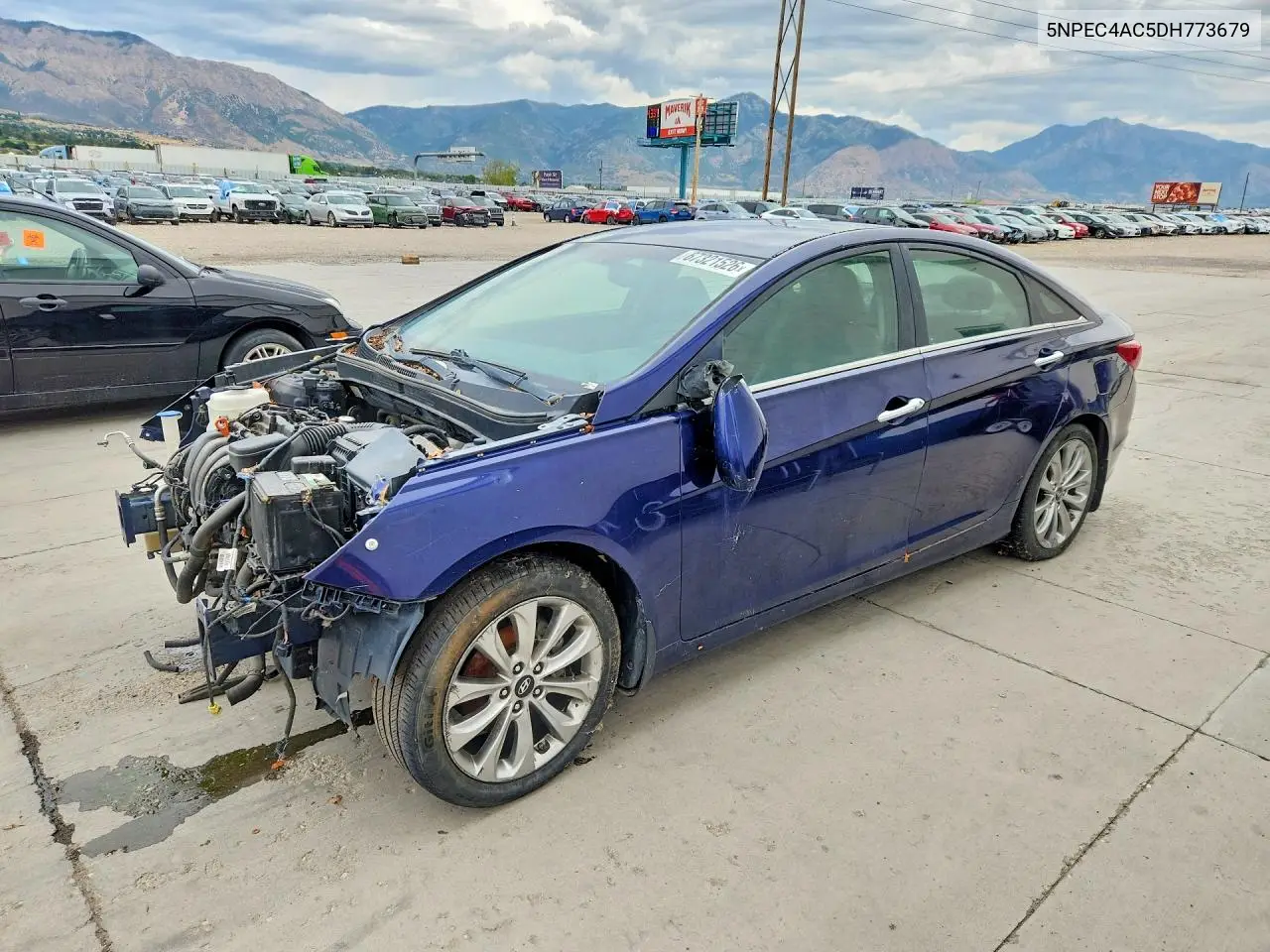 HYUNDAI SONATA 2013, VIN 5NPEC4AC5DH773679
