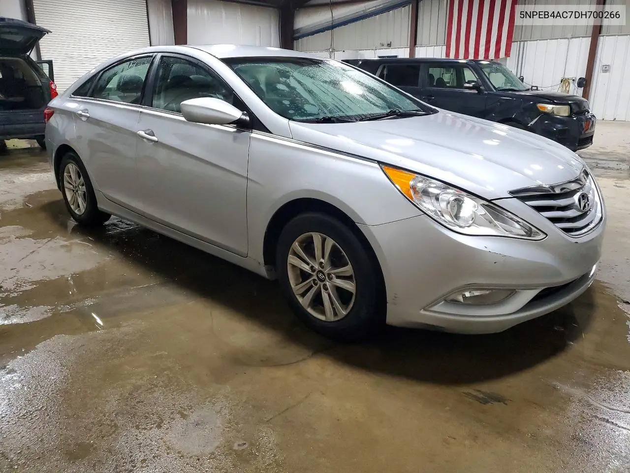 2013 HYUNDAI SONATA VIN 5NPEB4AC7DH700266 — фото 4