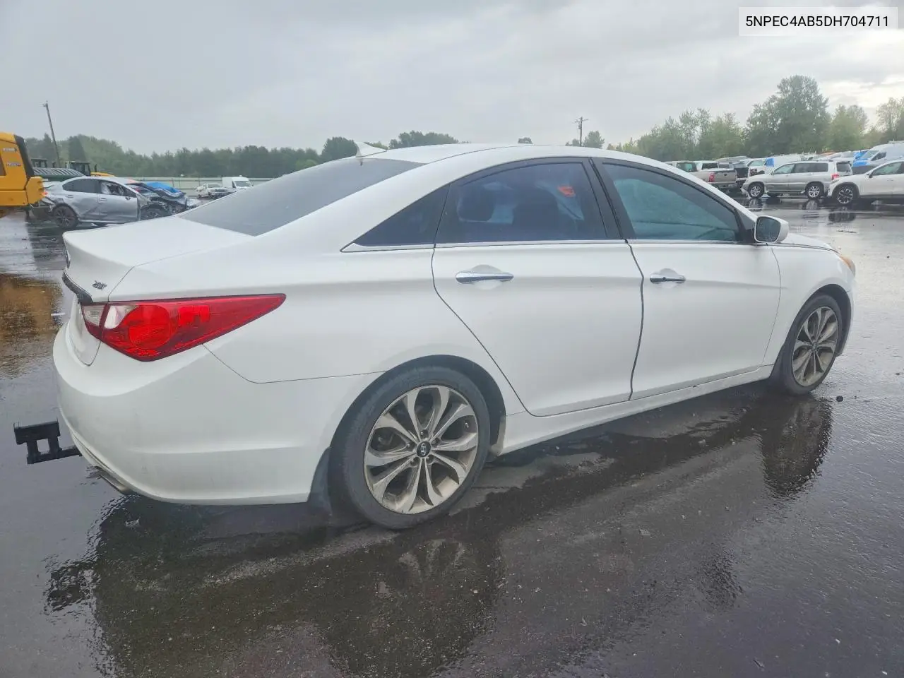 2013 HYUNDAI SONATA VIN 5NPEC4AB5DH704711 — фото 3