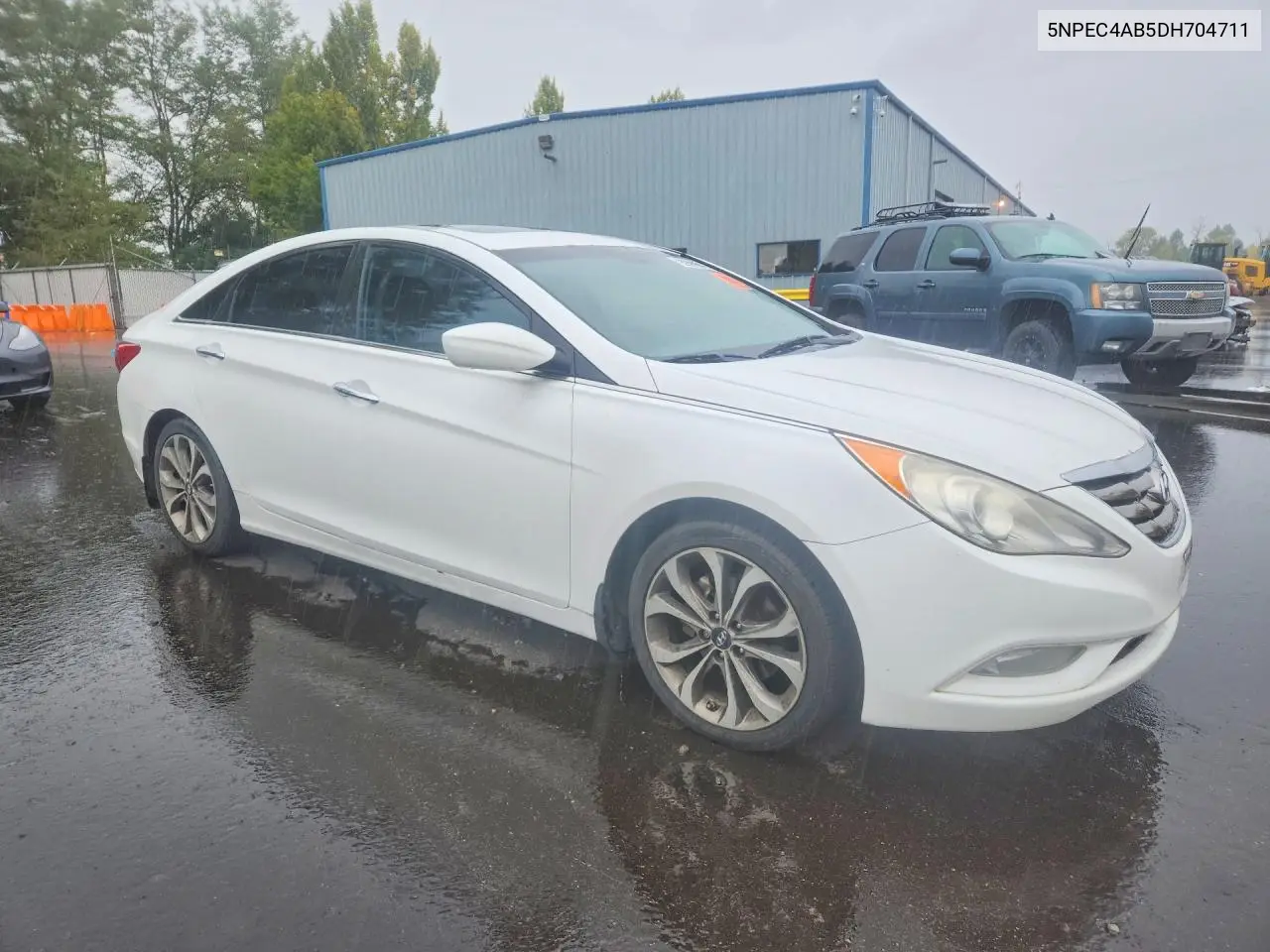 2013 HYUNDAI SONATA VIN 5NPEC4AB5DH704711 — фото 4
