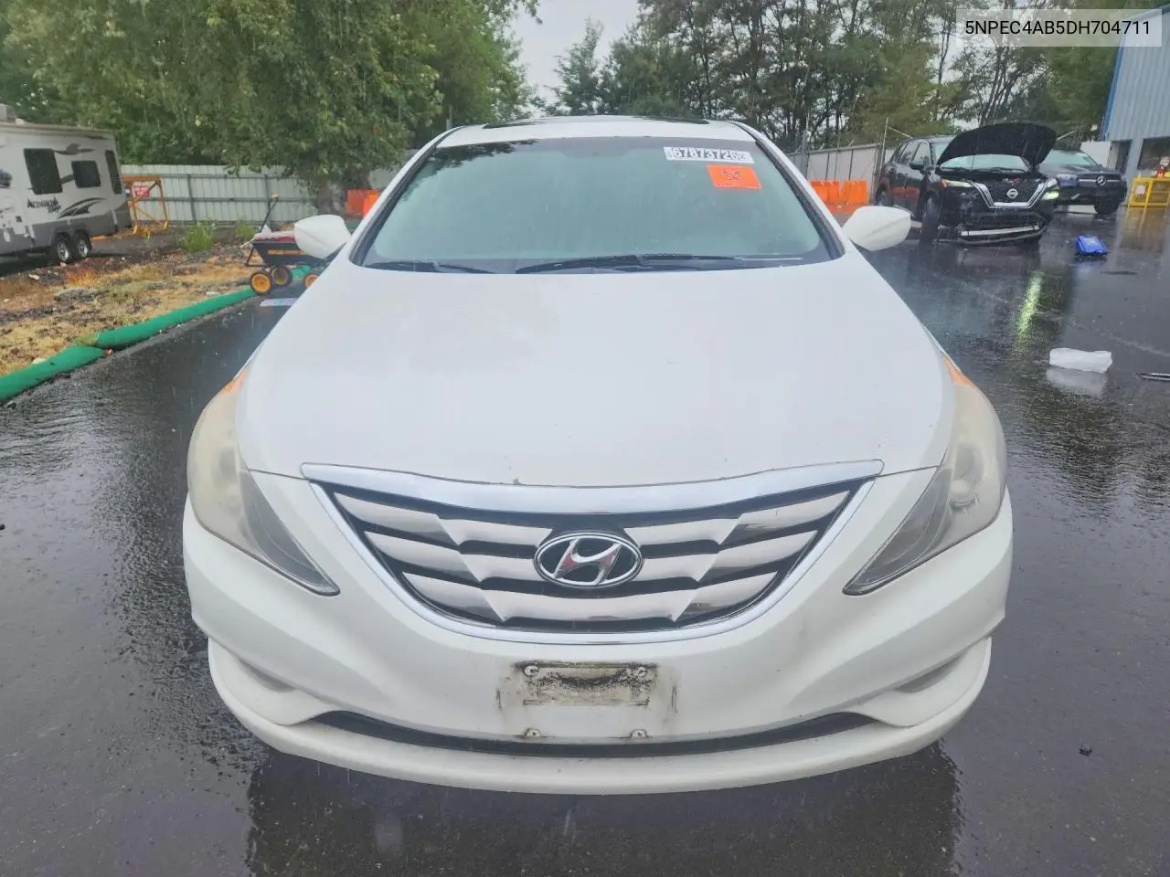 2013 HYUNDAI SONATA VIN 5NPEC4AB5DH704711 — фото 5