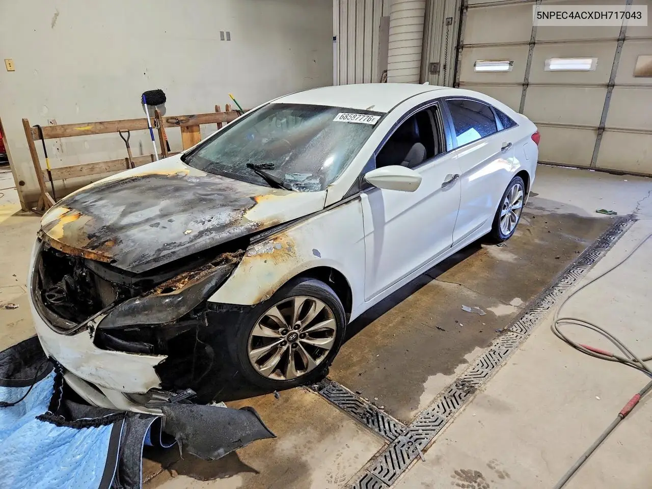 HYUNDAI SONATA 2013, VIN 5NPEC4ACXDH717043