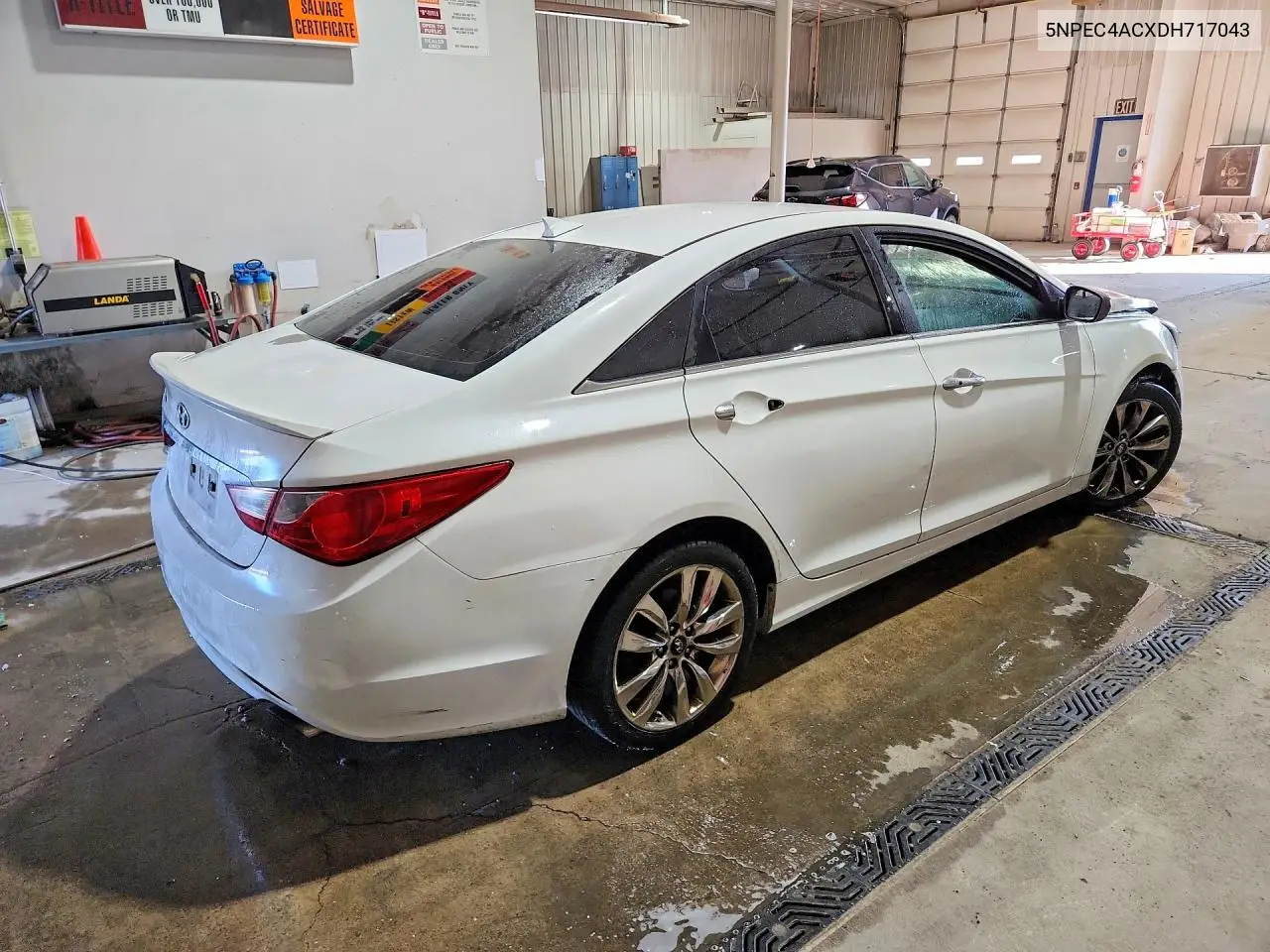2013 HYUNDAI SONATA VIN 5NPEC4ACXDH717043 — фото 3