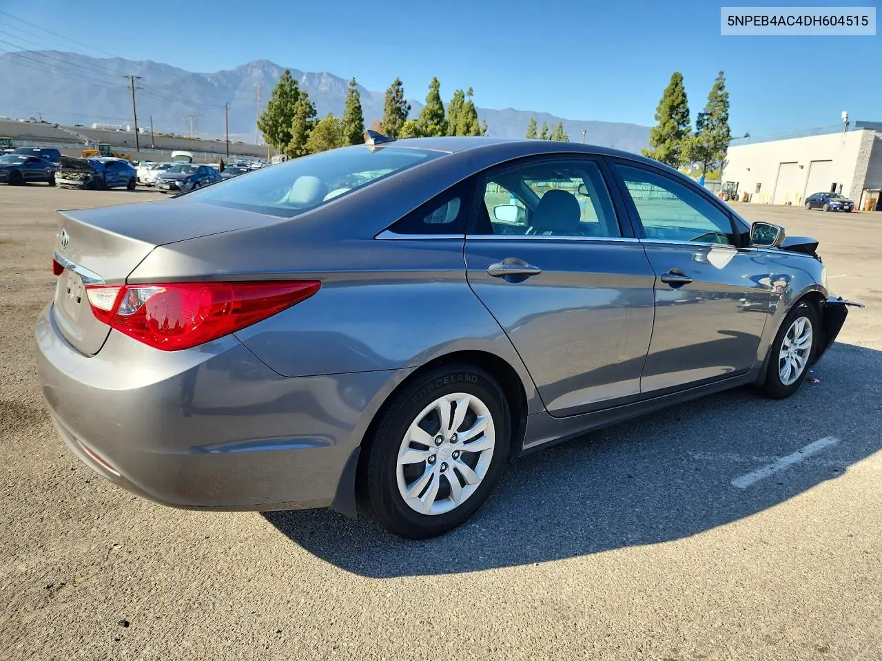 2013 HYUNDAI SONATA VIN 5NPEB4AC4DH604515 — фото 3