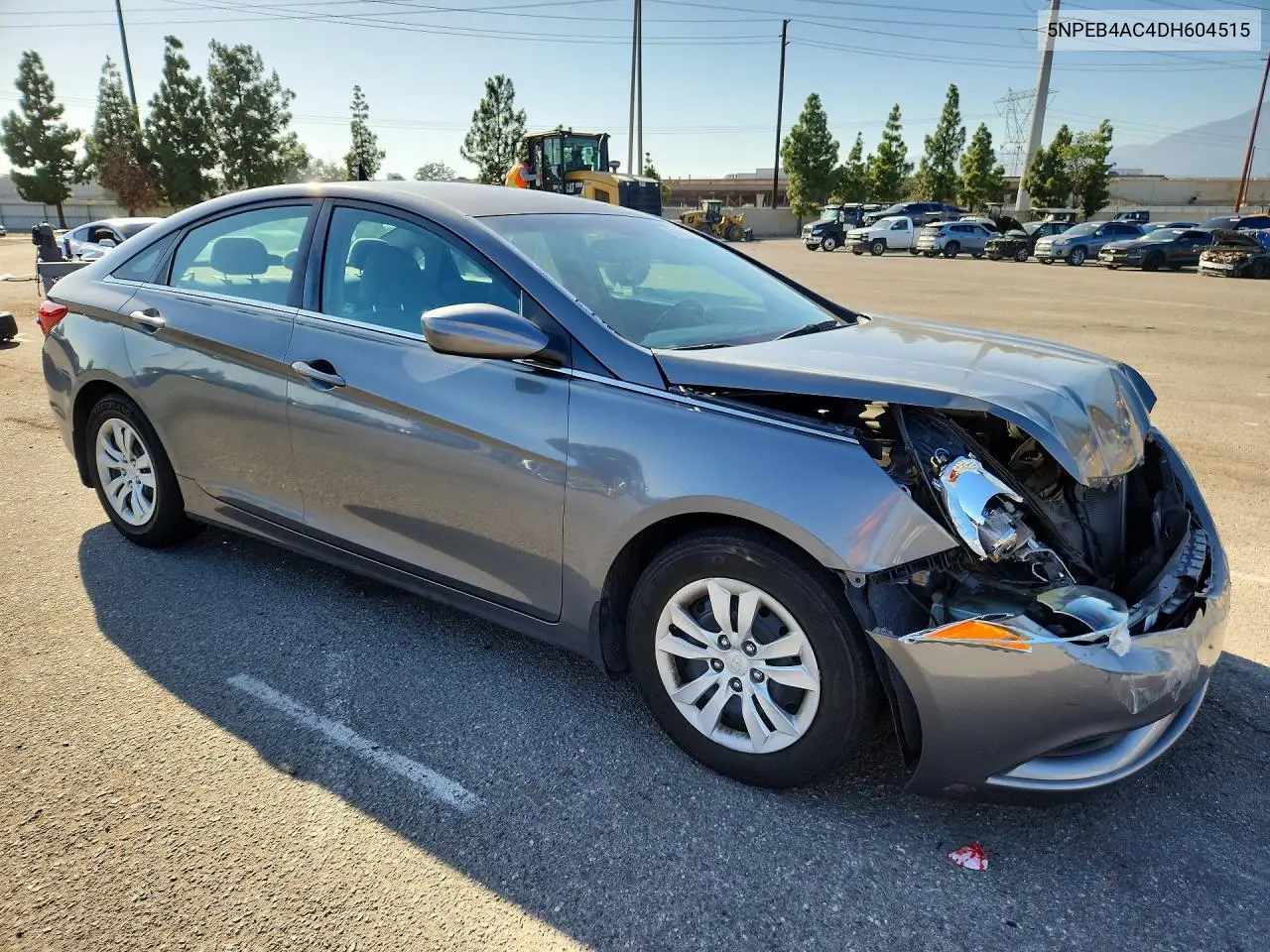 2013 HYUNDAI SONATA VIN 5NPEB4AC4DH604515 — фото 4