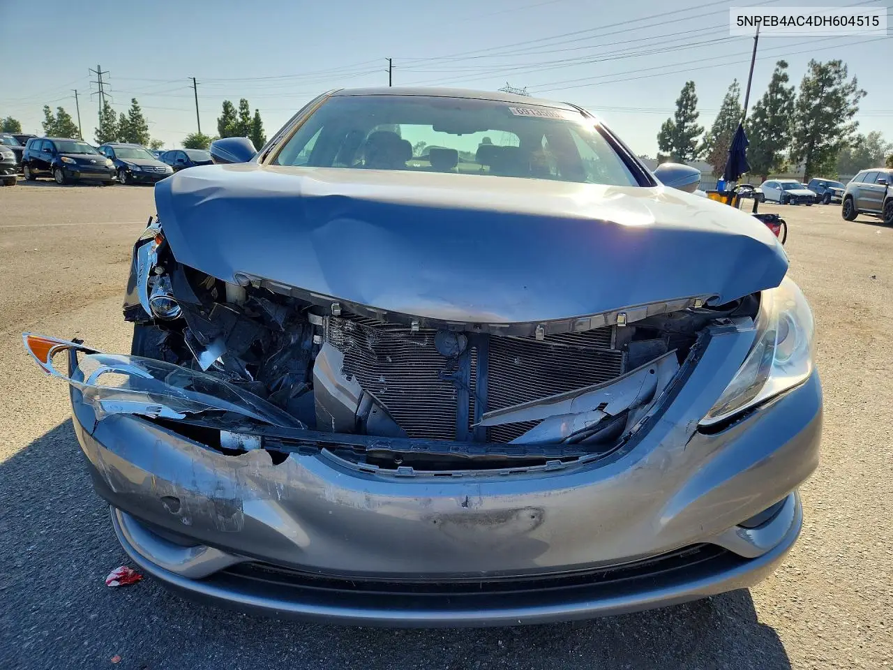 2013 HYUNDAI SONATA VIN 5NPEB4AC4DH604515 — фото 5