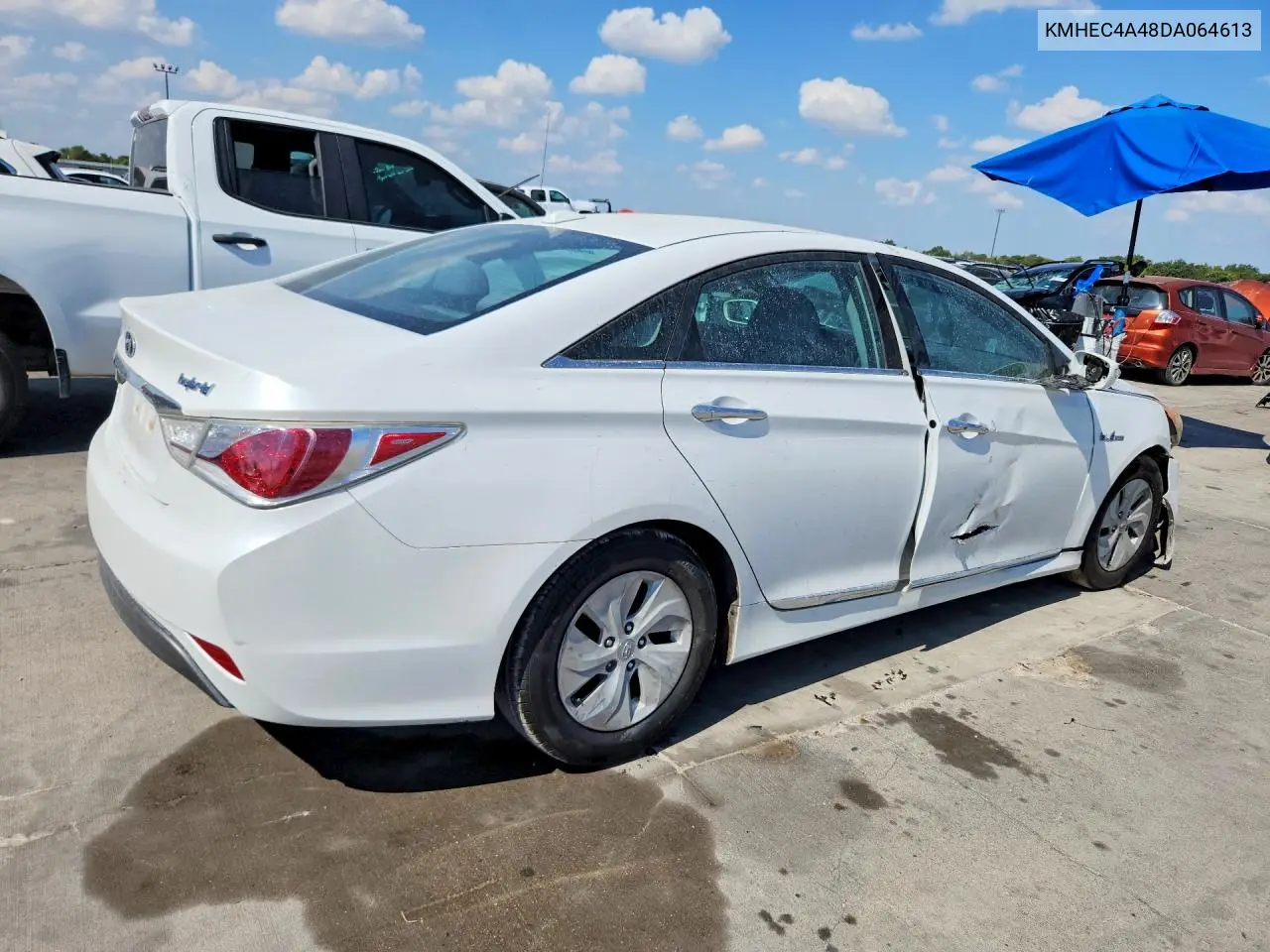 2013 HYUNDAI SONATA VIN KMHEC4A48DA064613 — фото 3
