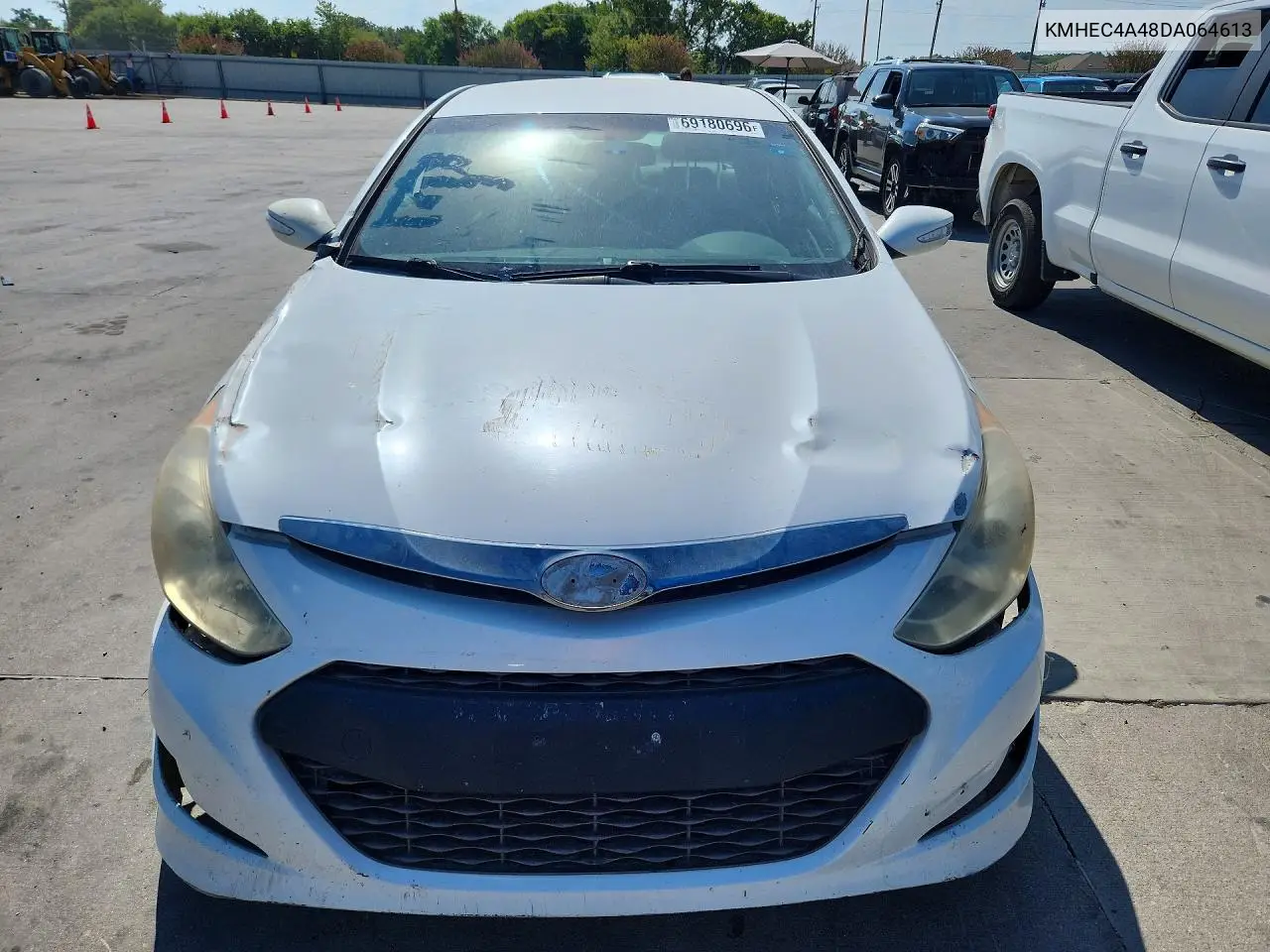 2013 HYUNDAI SONATA VIN KMHEC4A48DA064613 — фото 5