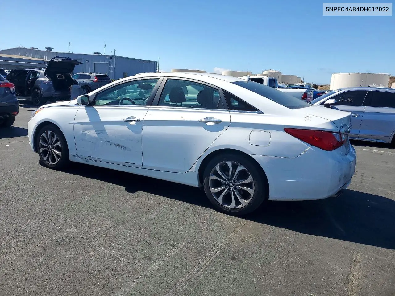 2013 HYUNDAI SONATA VIN 5NPEC4AB4DH612022 — фото 2