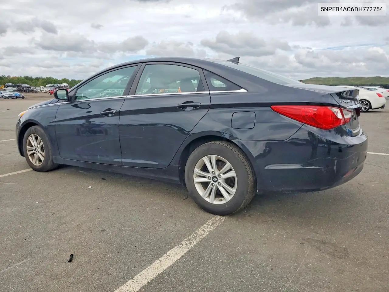 2013 HYUNDAI SONATA VIN 5NPEB4AC6DH772754 — фото 2