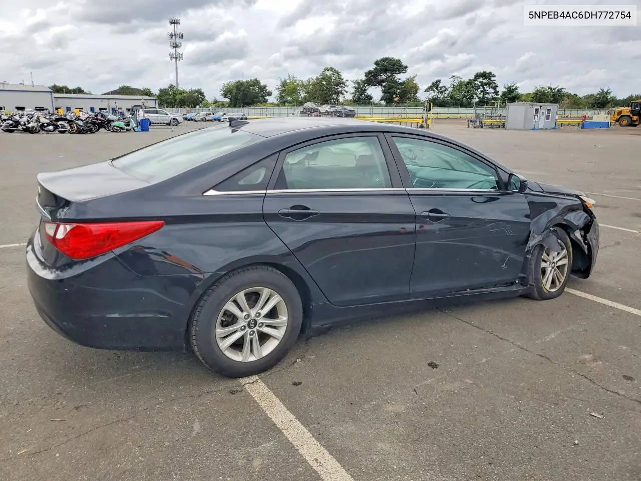 2013 HYUNDAI SONATA VIN 5NPEB4AC6DH772754 — фото 3