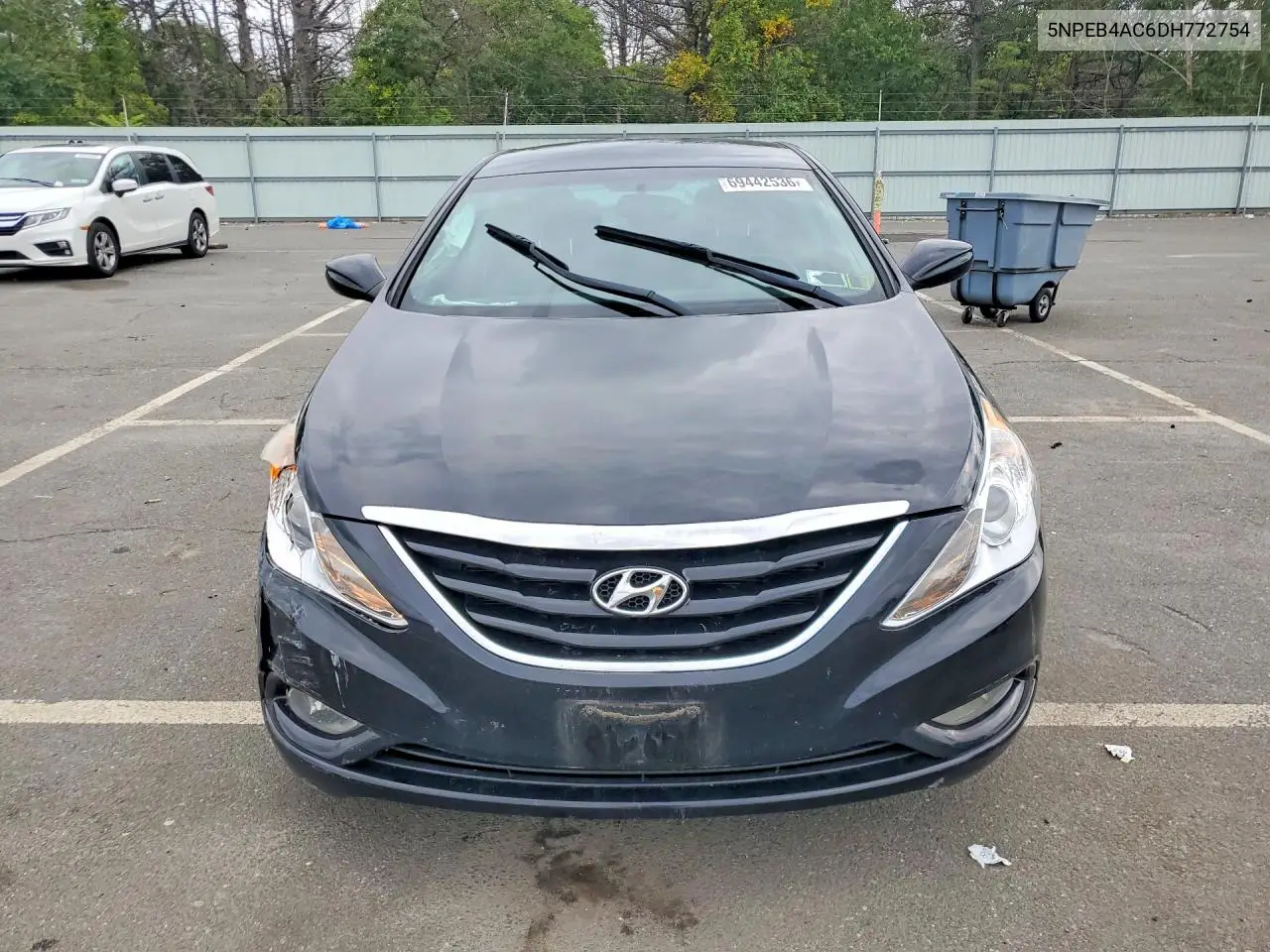 2013 HYUNDAI SONATA VIN 5NPEB4AC6DH772754 — фото 5