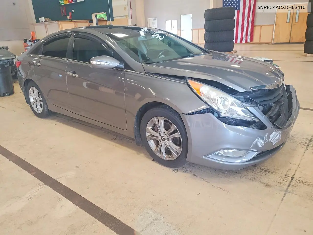 2013 HYUNDAI SONATA VIN 5NPEC4ACXDH634101 — фото 4
