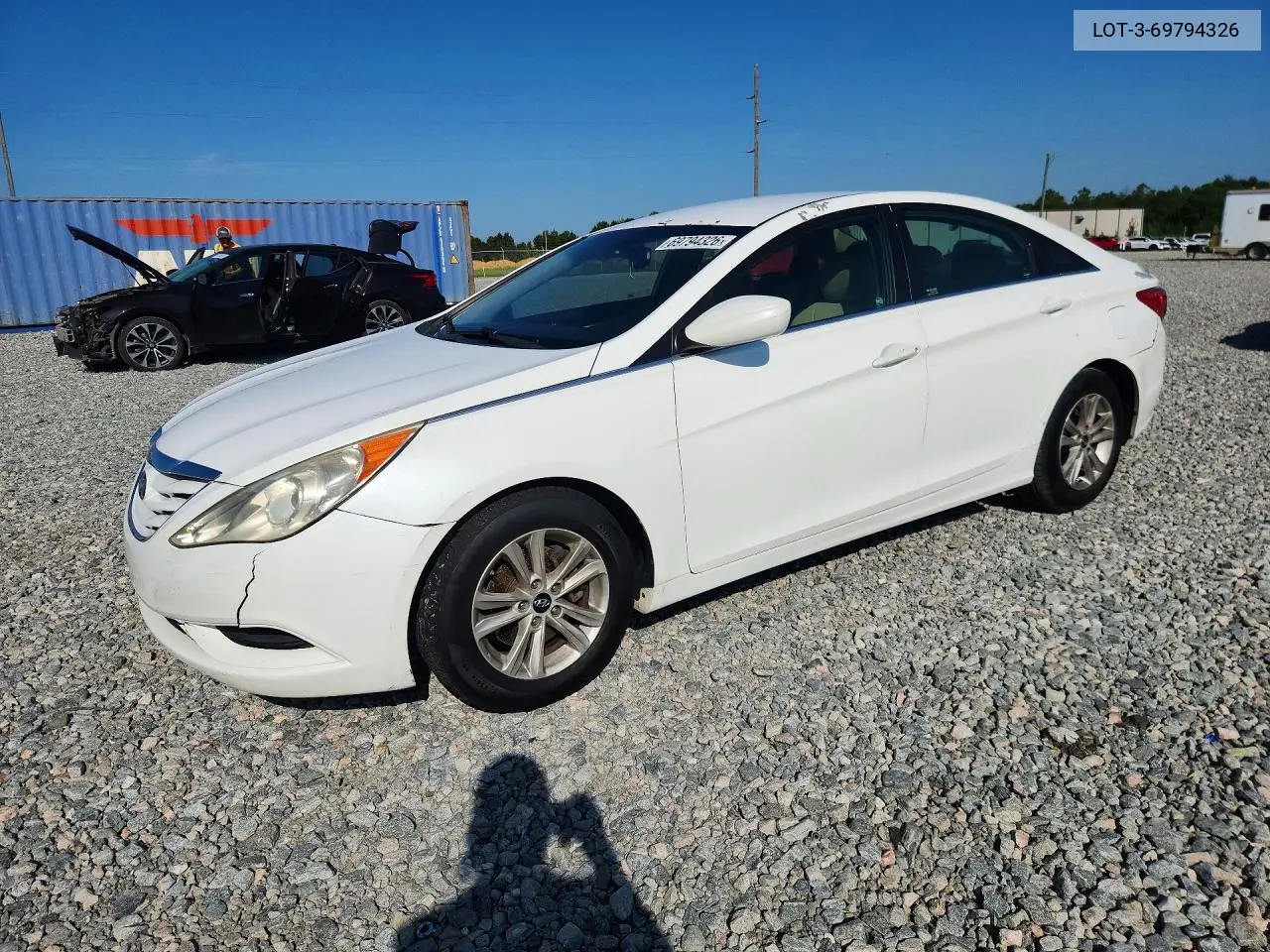 HYUNDAI SONATA 2013, VIN 5NPEB4AC8DH707078