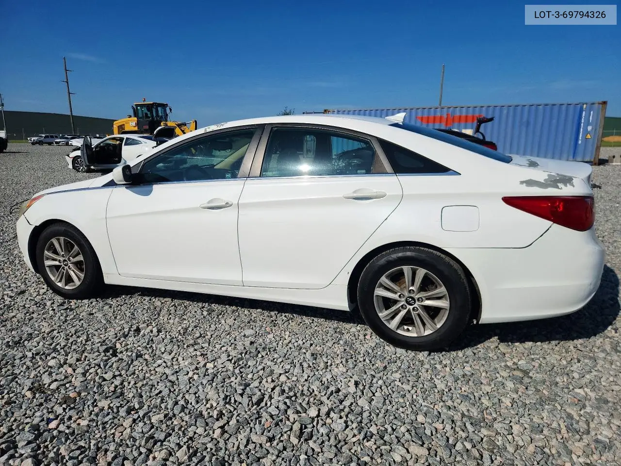 2013 HYUNDAI SONATA VIN 5NPEB4AC8DH707078 — фото 2