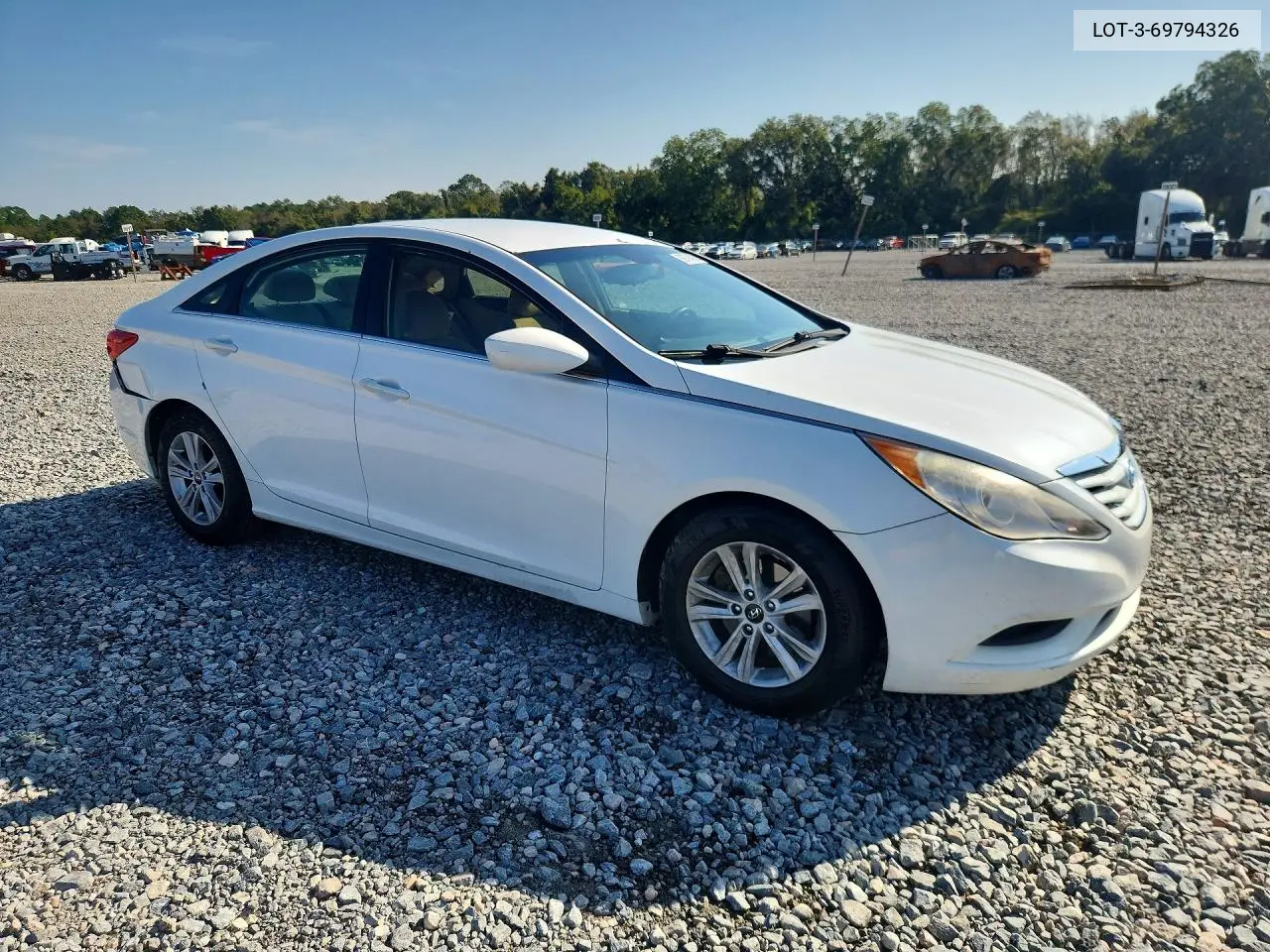 2013 HYUNDAI SONATA VIN 5NPEB4AC8DH707078 — фото 4