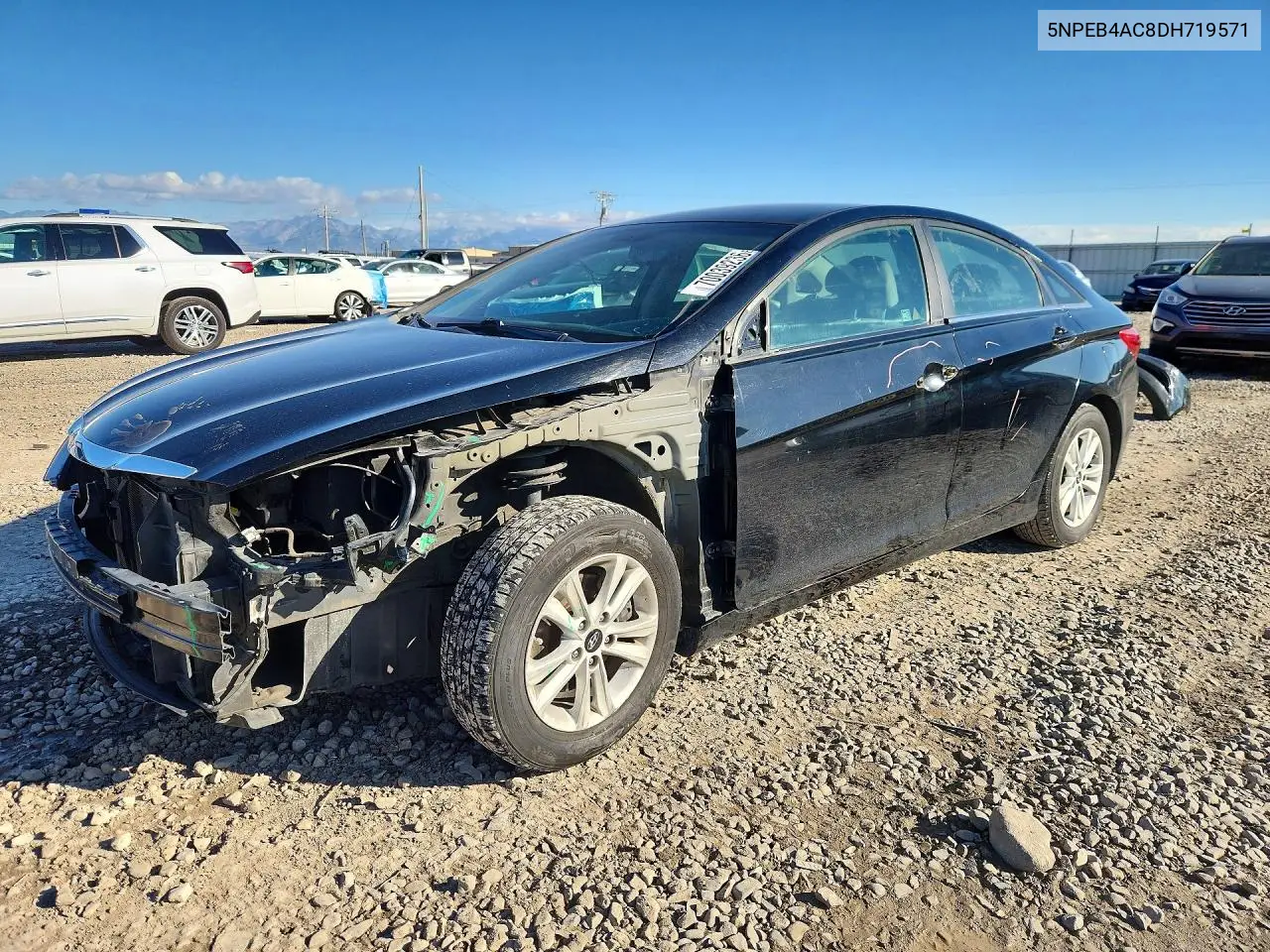 HYUNDAI SONATA 2013, VIN 5NPEB4AC8DH719571