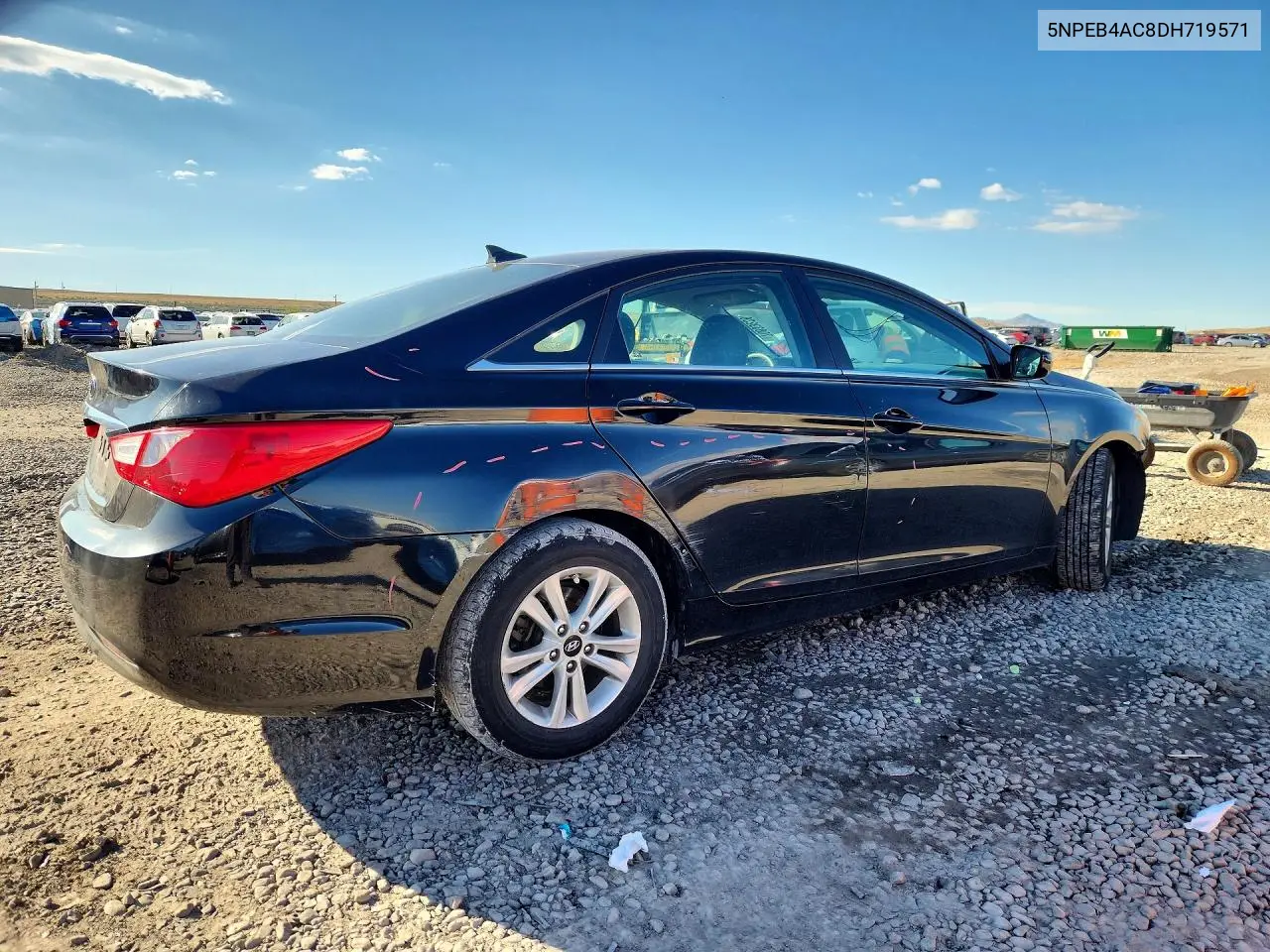 2013 HYUNDAI SONATA VIN 5NPEB4AC8DH719571 — фото 3