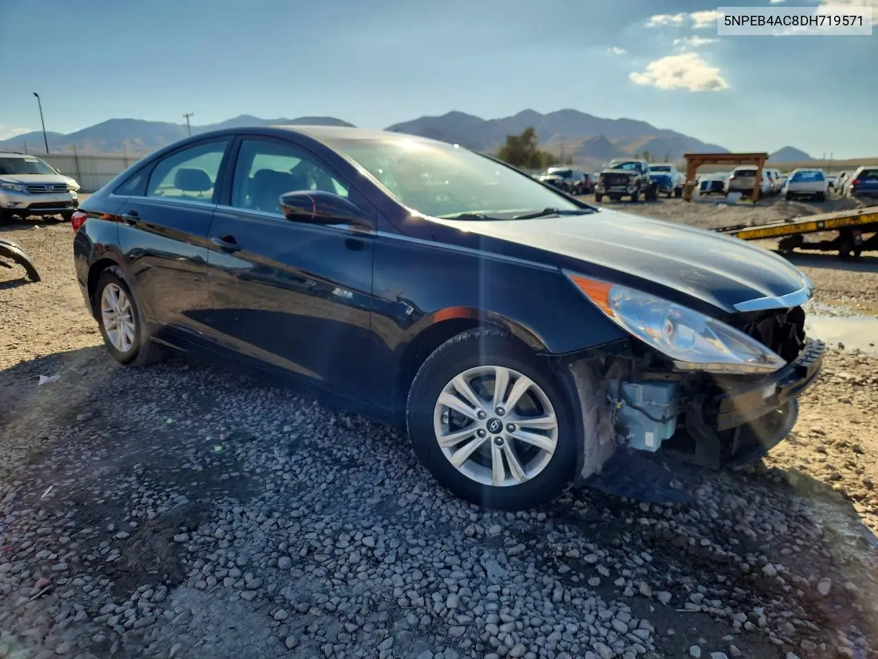 2013 HYUNDAI SONATA VIN 5NPEB4AC8DH719571 — фото 4