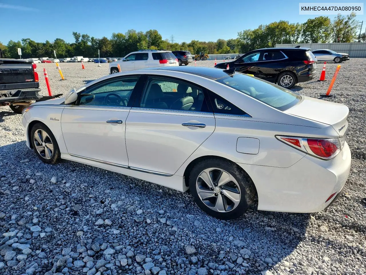 2013 HYUNDAI SONATA VIN KMHEC4A47DA080950 — фото 2