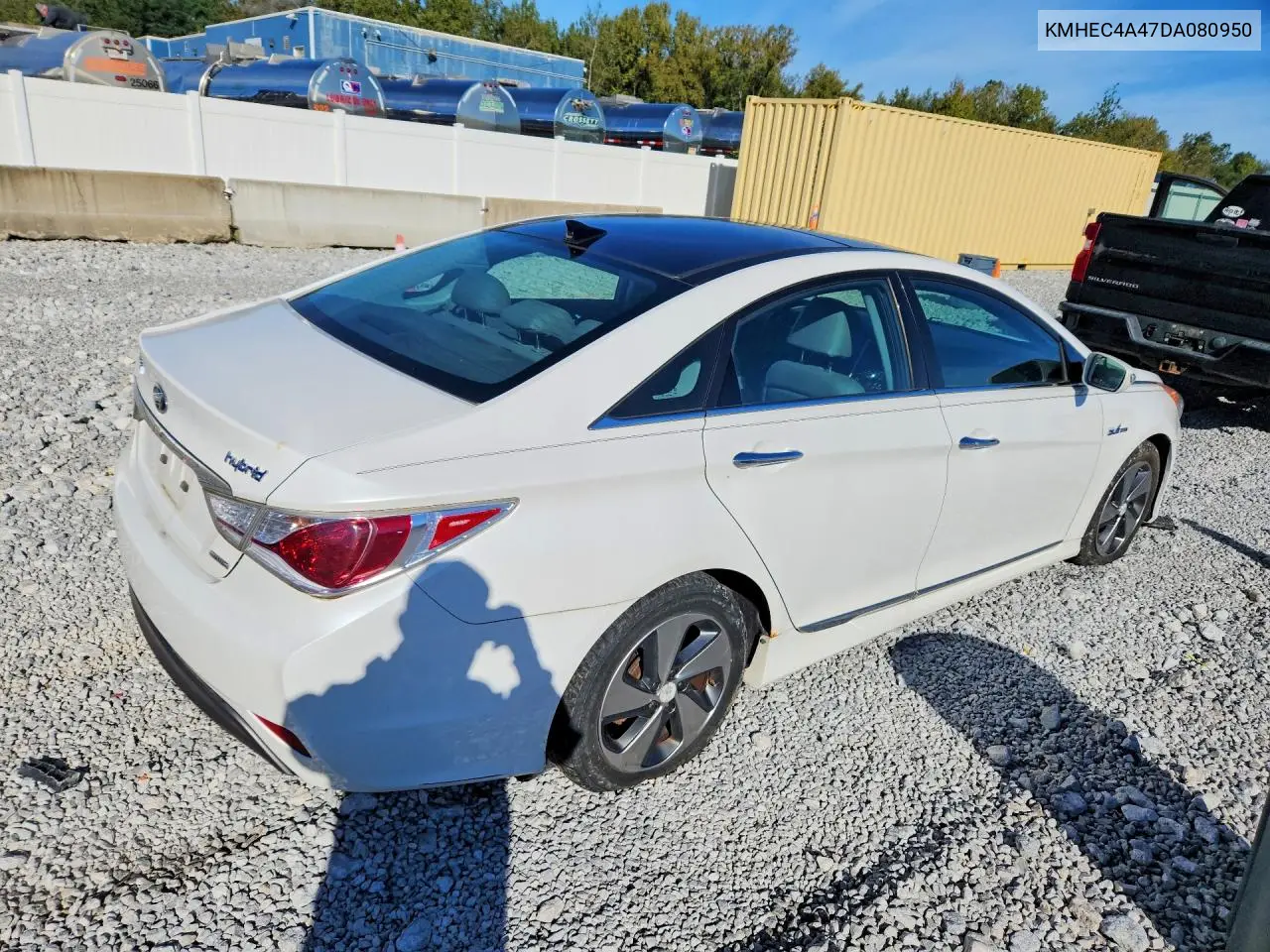 2013 HYUNDAI SONATA VIN KMHEC4A47DA080950 — фото 3