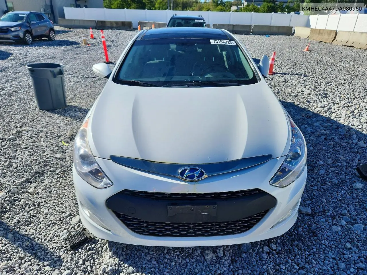 2013 HYUNDAI SONATA VIN KMHEC4A47DA080950 — фото 5