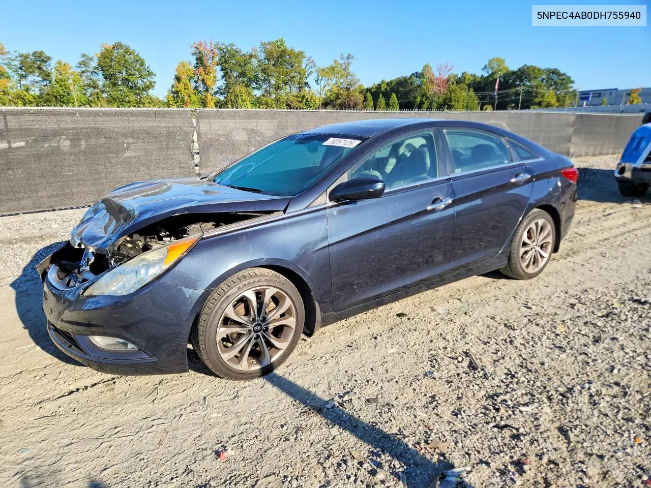 HYUNDAI SONATA 2013, VIN 5NPEC4AB0DH755940
