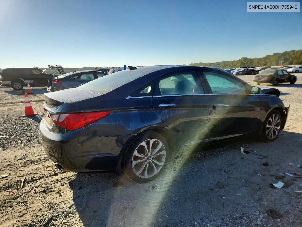 2013 HYUNDAI SONATA VIN 5NPEC4AB0DH755940 — фото 3