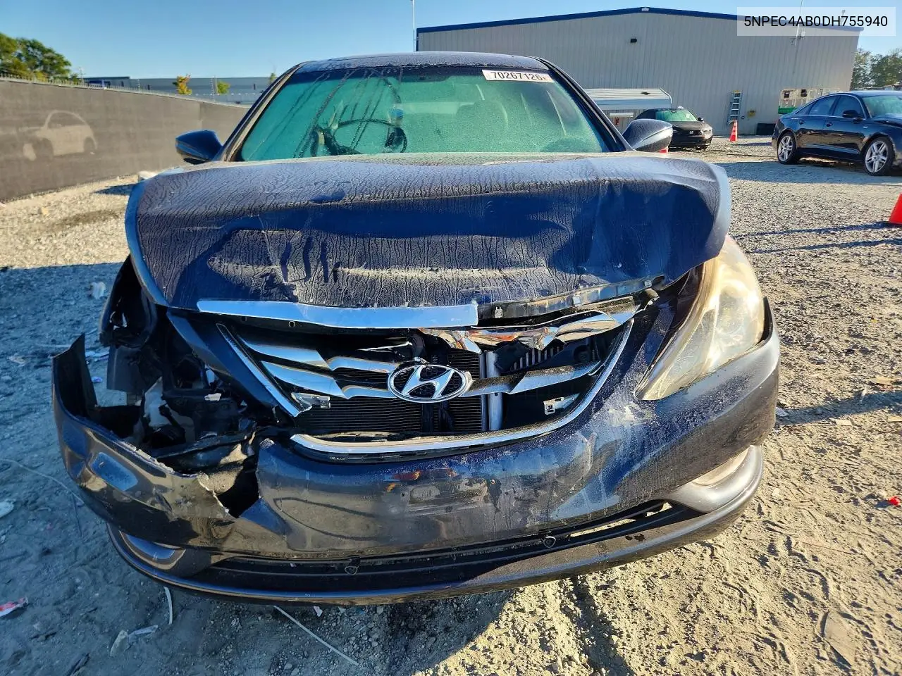 2013 HYUNDAI SONATA VIN 5NPEC4AB0DH755940 — фото 5