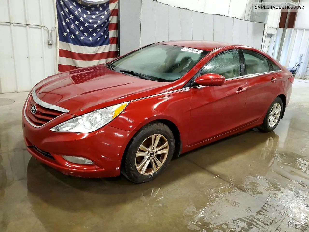 HYUNDAI SONATA 2013, VIN 5NPEB4AC8DH623892