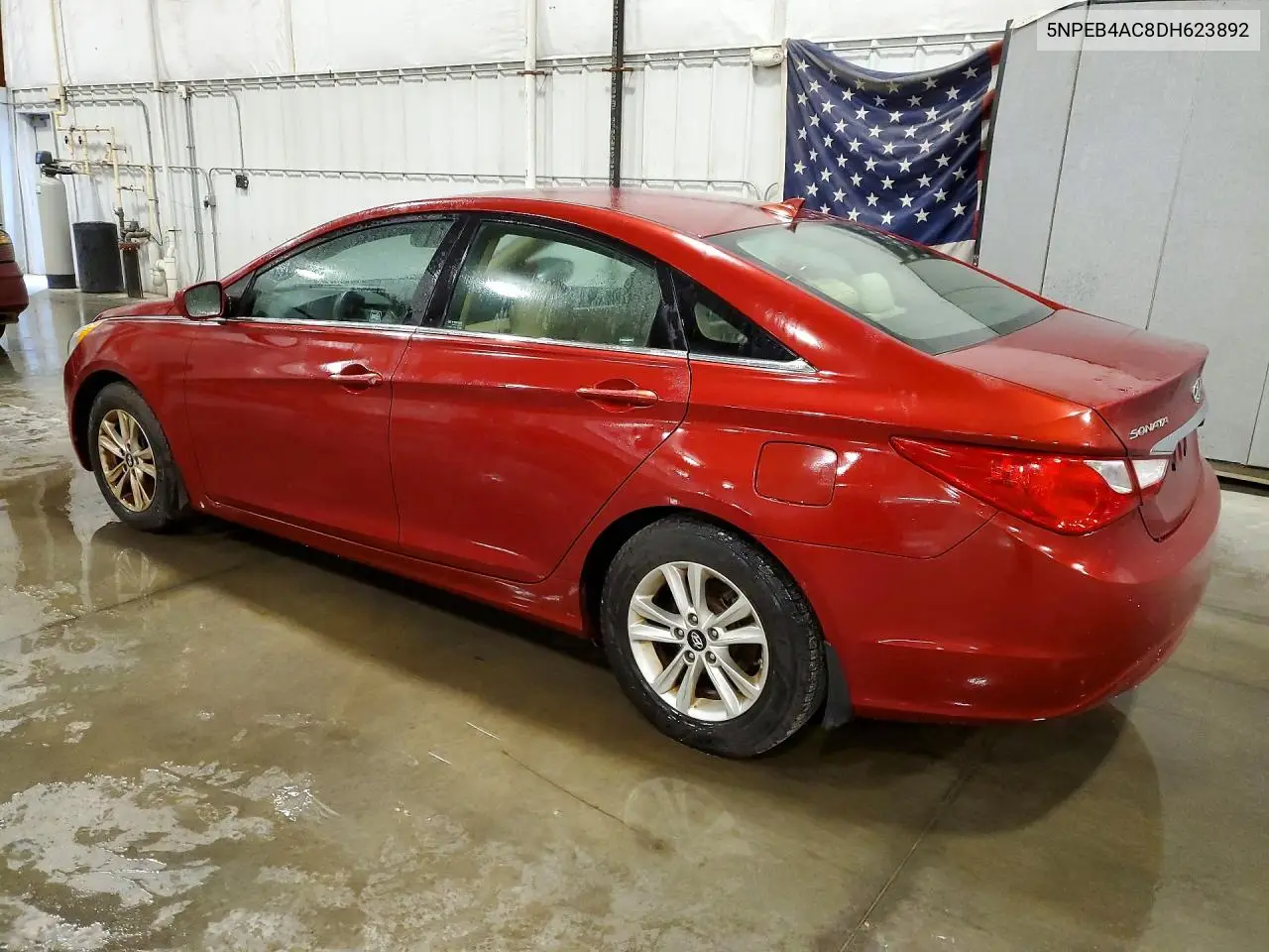 2013 HYUNDAI SONATA VIN 5NPEB4AC8DH623892 — фото 2