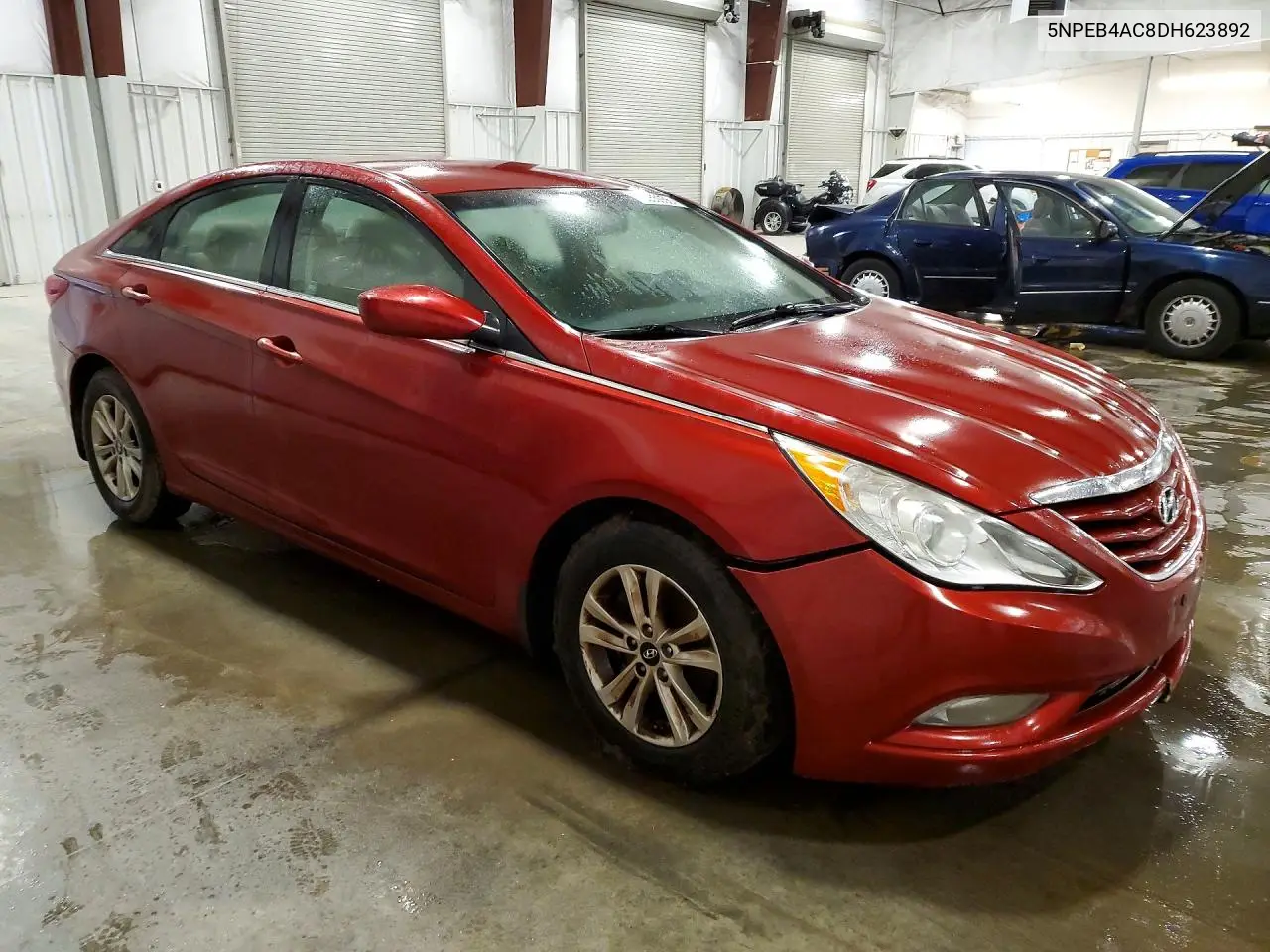 2013 HYUNDAI SONATA VIN 5NPEB4AC8DH623892 — фото 4