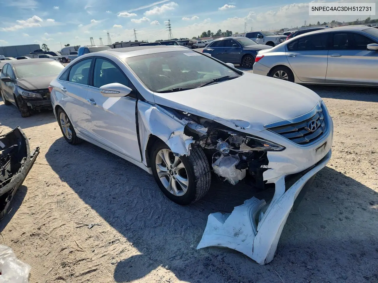2013 HYUNDAI SONATA VIN 5NPEC4AC3DH512731 — фото 4