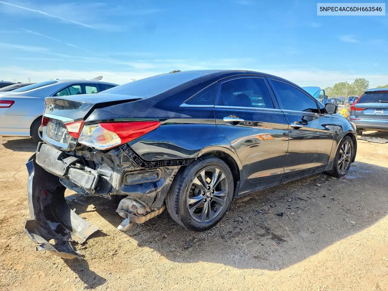 2013 HYUNDAI SONATA VIN 5NPEC4AC6DH663546 — фото 3