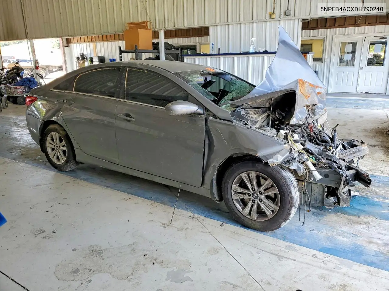 2013 HYUNDAI SONATA VIN 5NPEB4ACXDH790240 — фото 4