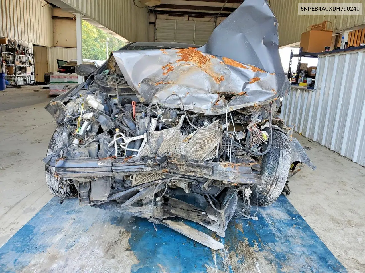 2013 HYUNDAI SONATA VIN 5NPEB4ACXDH790240 — фото 5