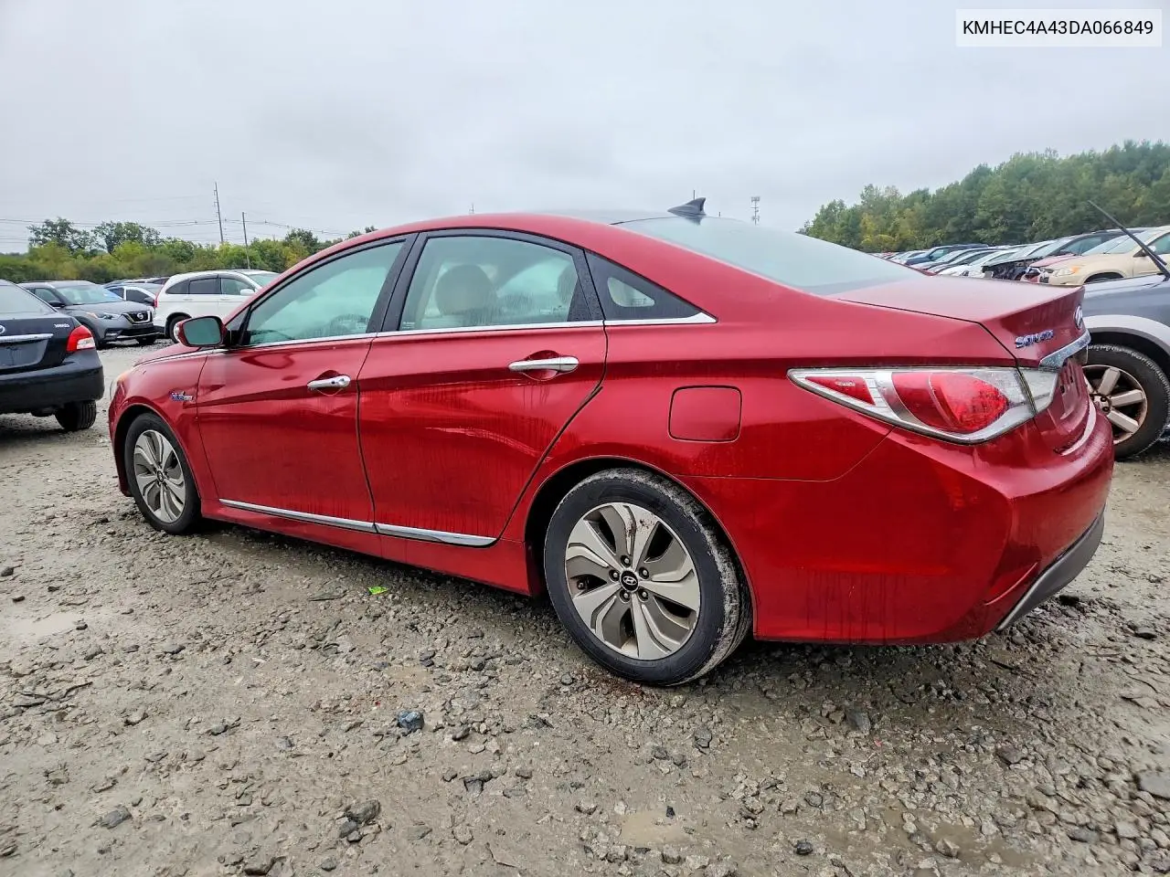 2013 HYUNDAI SONATA VIN KMHEC4A43DA066849 — фото 2