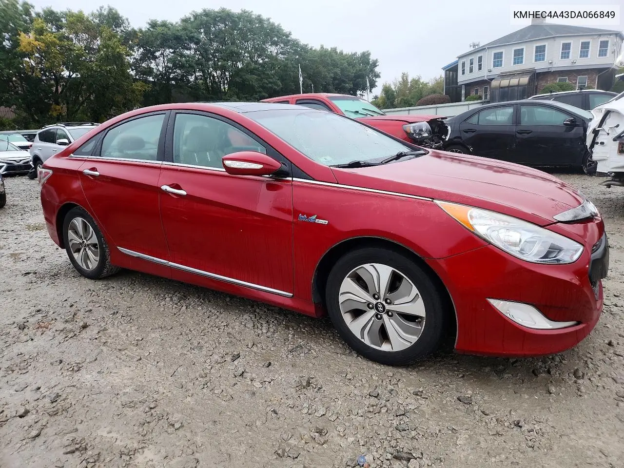 2013 HYUNDAI SONATA VIN KMHEC4A43DA066849 — фото 4