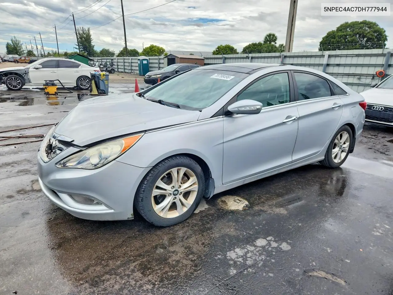 HYUNDAI SONATA 2013, VIN 5NPEC4AC7DH777944