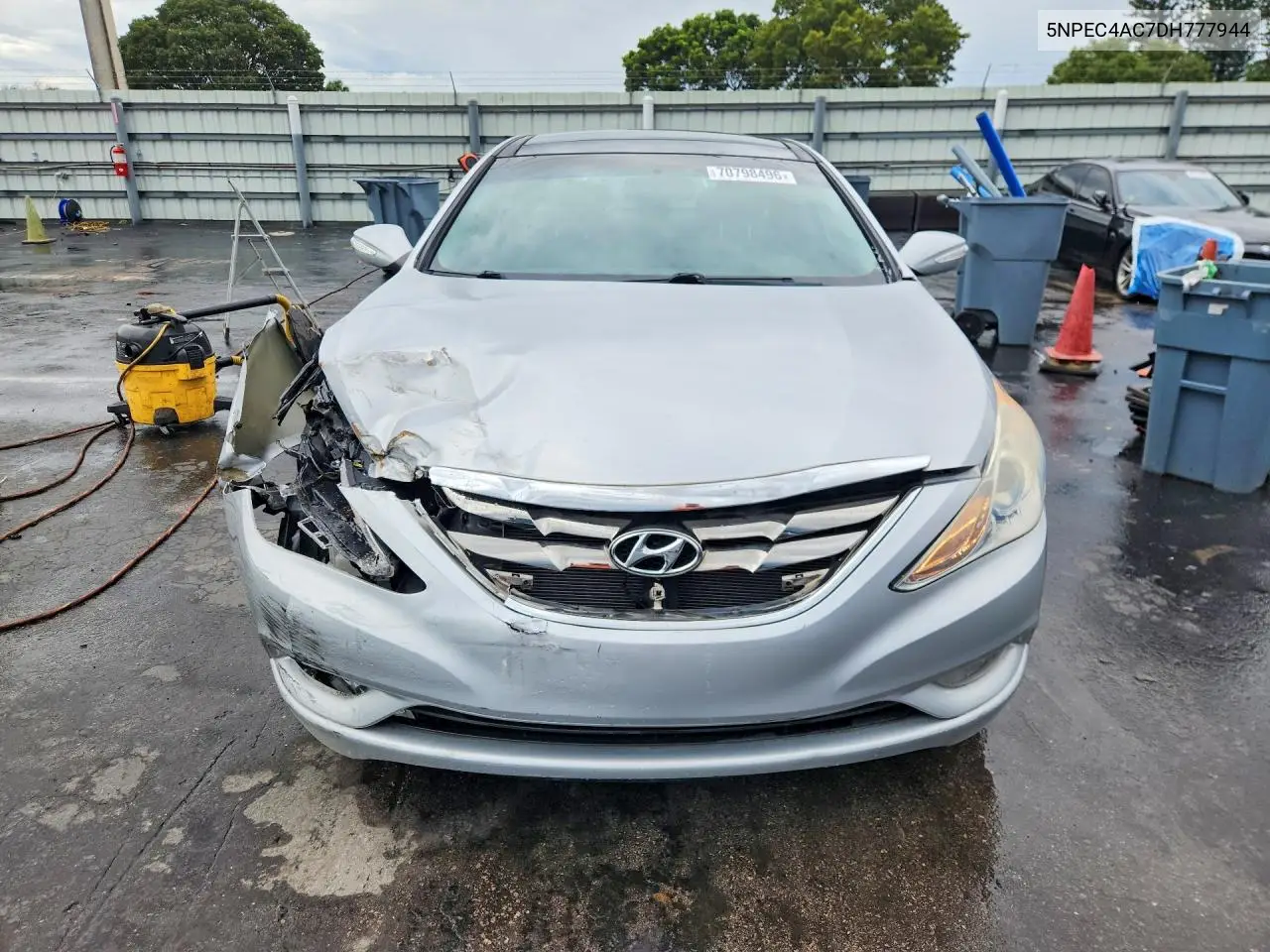 2013 HYUNDAI SONATA VIN 5NPEC4AC7DH777944 — фото 5