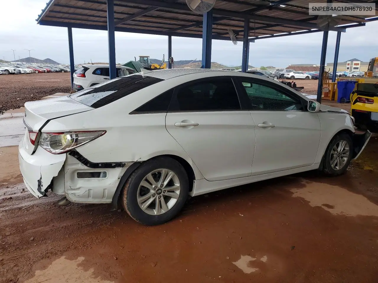 2013 HYUNDAI SONATA VIN 5NPEB4AC1DH678930 — фото 3