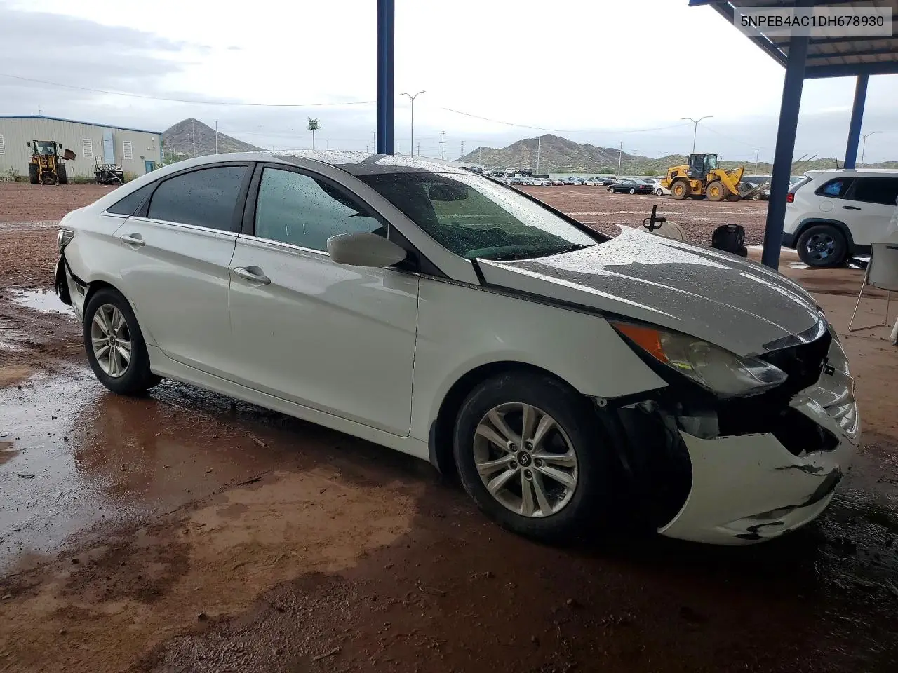 2013 HYUNDAI SONATA VIN 5NPEB4AC1DH678930 — фото 4