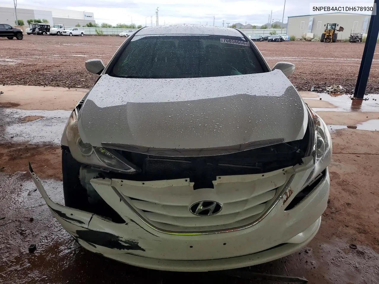 2013 HYUNDAI SONATA VIN 5NPEB4AC1DH678930 — фото 5