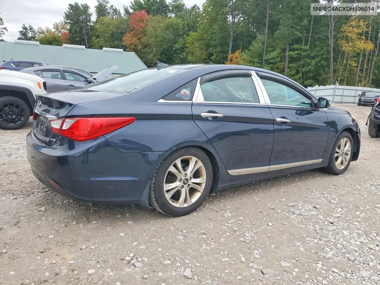 2013 HYUNDAI SONATA VIN 5NPEC4ACXDH596014 — фото 3